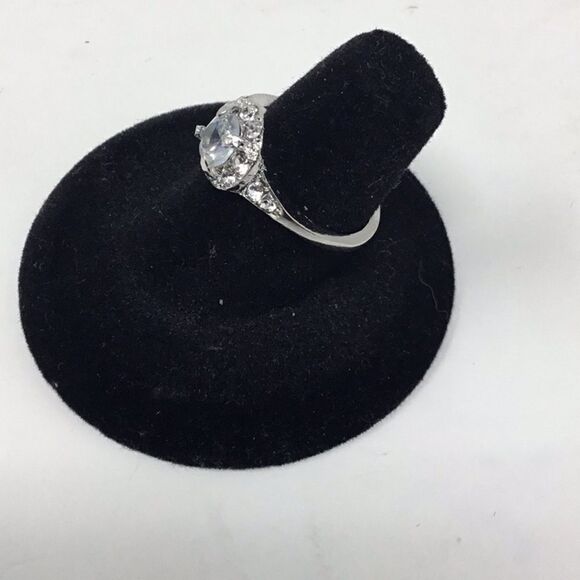 Brilliant 1 Ct. Cubic Zirconia Bridal Ring (H15) - Picture 3 of 6